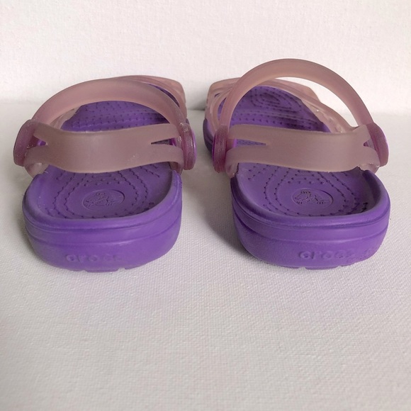 Crocs Toddler Adrina Hearts Sandals - Picture 5 of 9